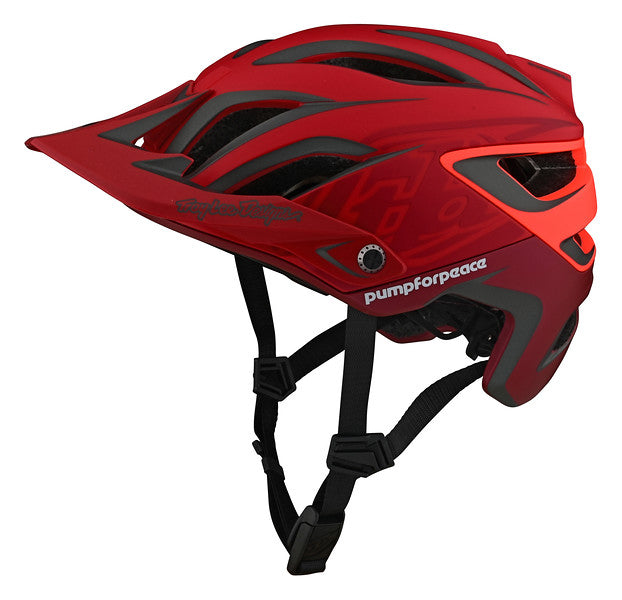 Casco Troy Lee Designs A3 con Mips Pump For Peace Red